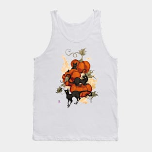 Halloween black cats Tank Top